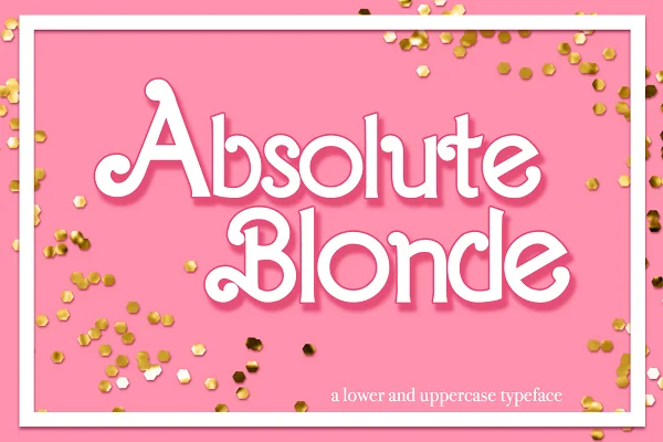 Download Absolute Blonde Typeface Font Free