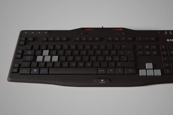 Download Logitech G105 Keyboard 3D Free - Kufonts.com